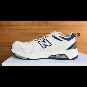 New Balance 856 training leather top size 10